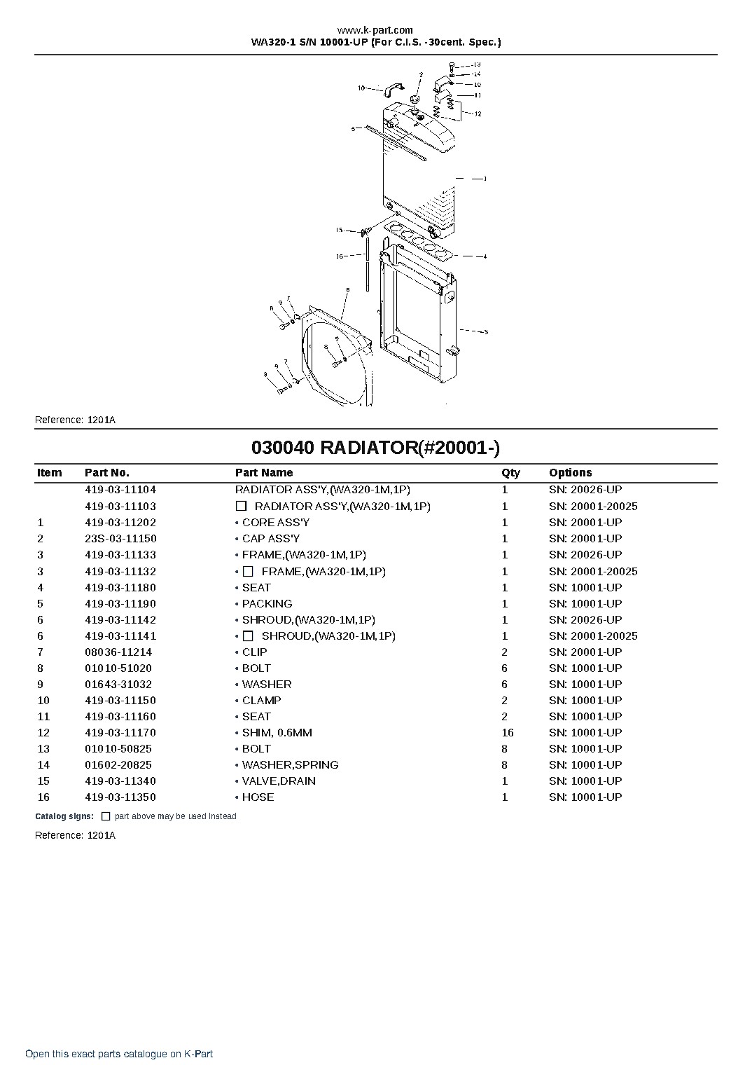 WA320-1 S/N 10001-UP (For C.I.S. -30cent. Spec.) – sample page 5