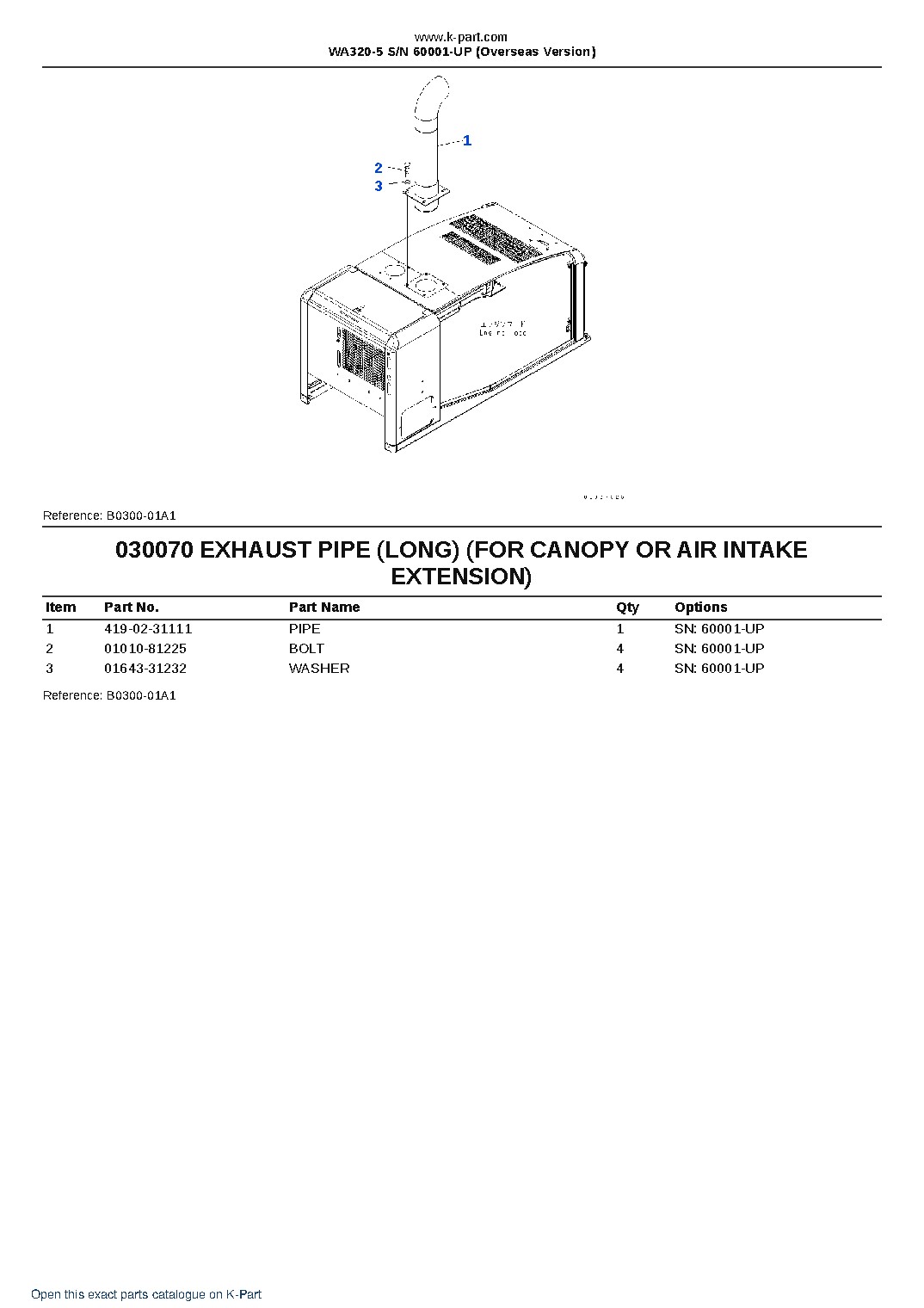 WA320-5 S/N 60001-UP (Overseas Version) – sample page 9