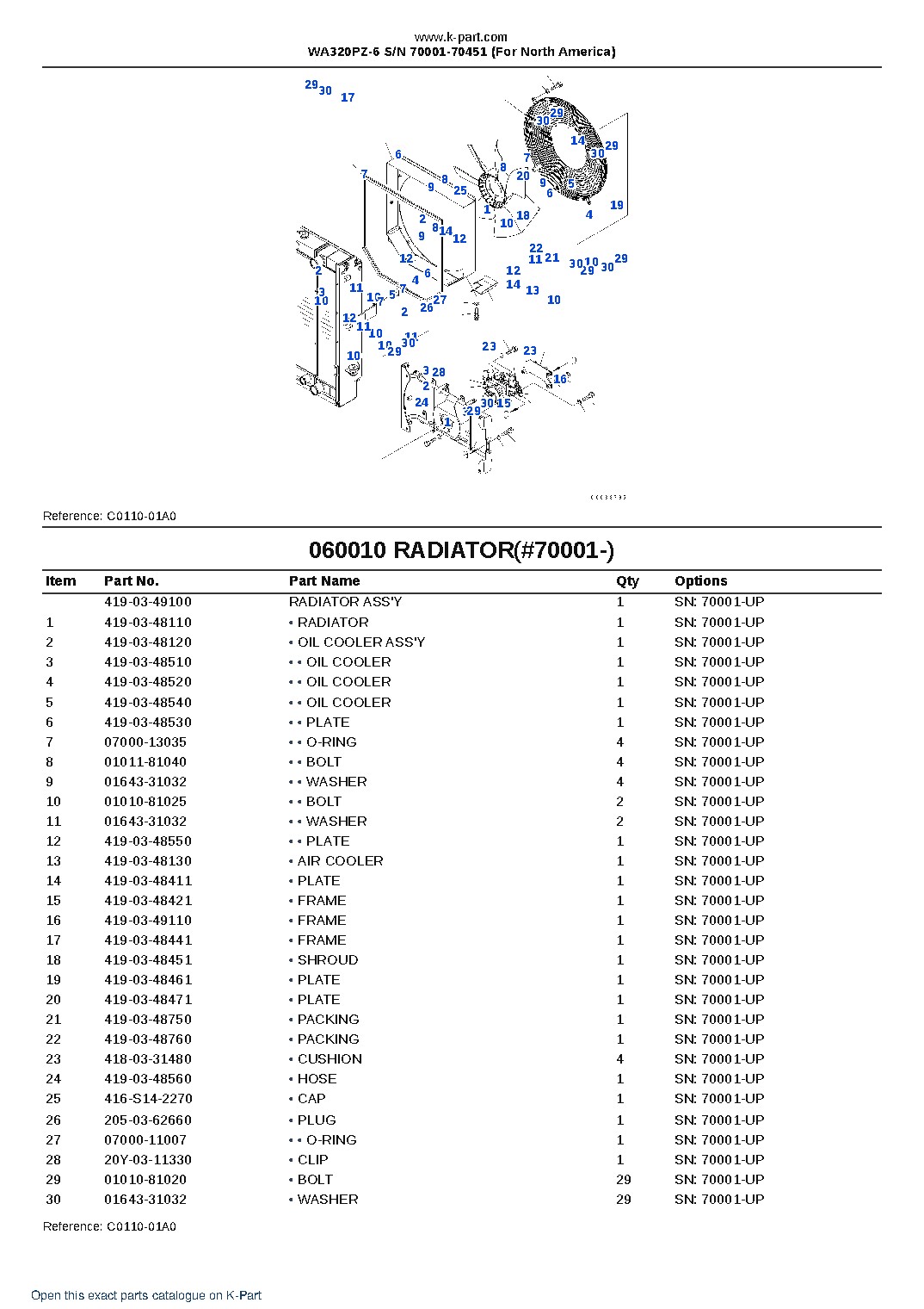 WA320PZ-6 S/N 70001-70451 (For North America) – sample page 9 WA320PZ-6 S/N 70001-70451 (For North America) – sample page 9