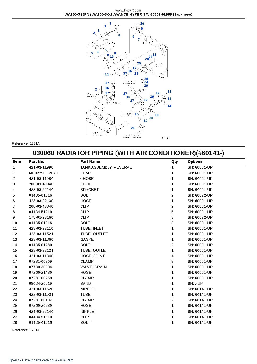 WA350-3 (JPN) WA350-3-X3 AVANCE HYPER S/N 60001-62999 (Japanese) – sample page 8