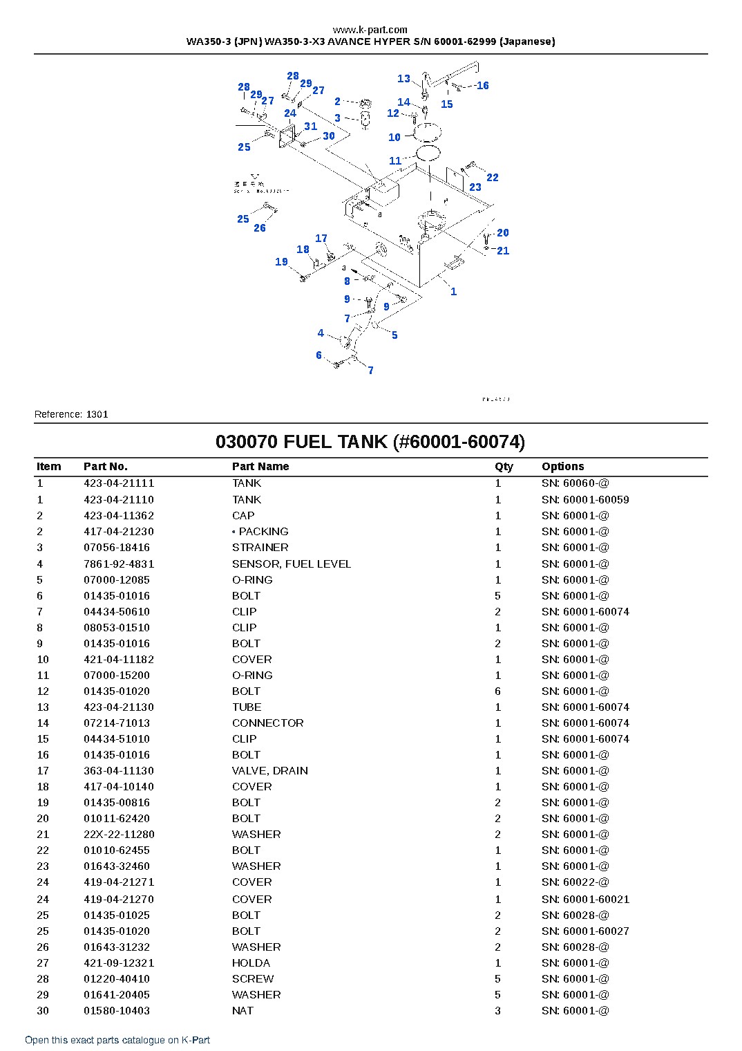 WA350-3 (JPN) WA350-3-X3 AVANCE HYPER S/N 60001-62999 (Japanese) – sample page 9