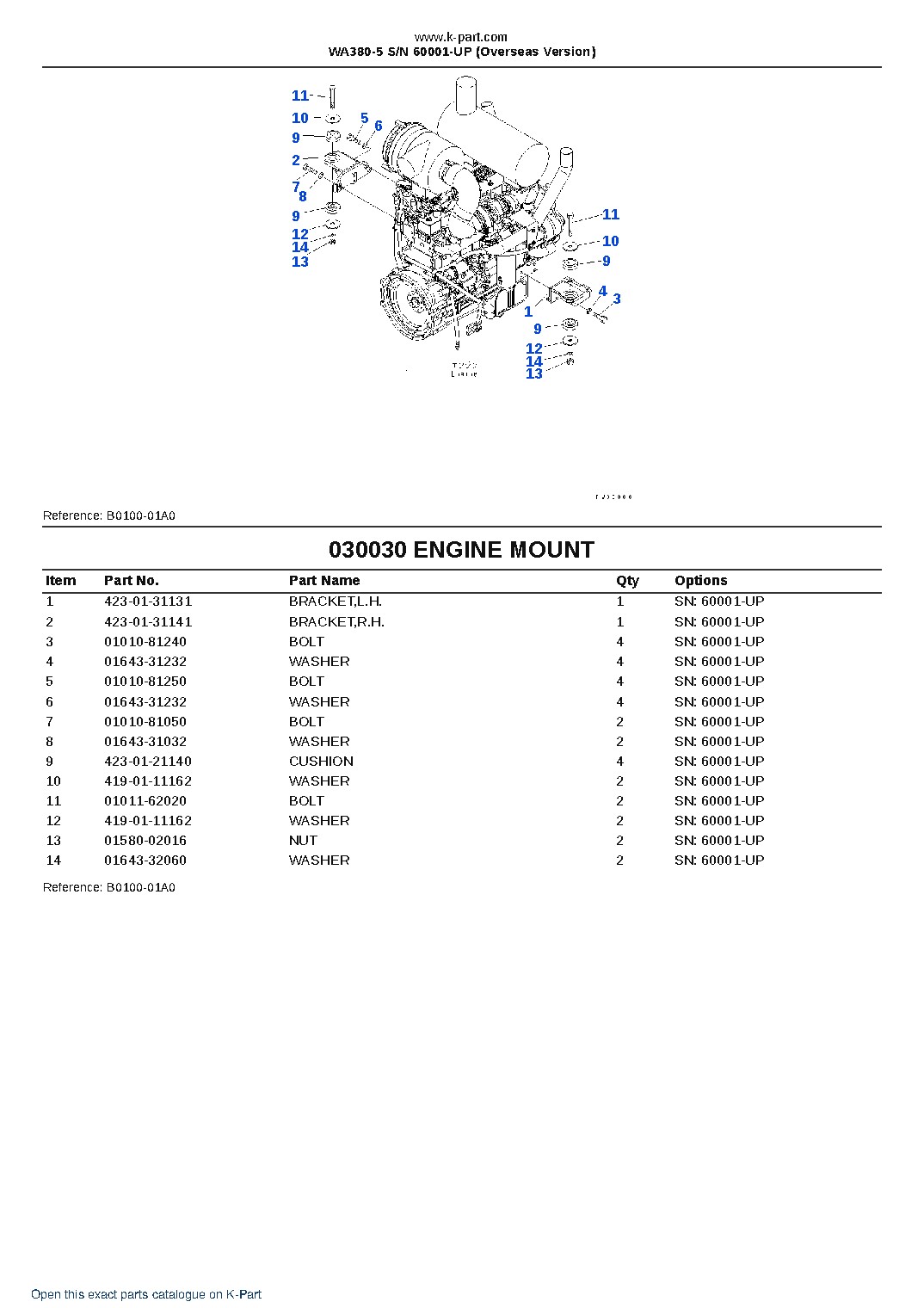 WA380-5 S/N 60001-UP (Overseas Version) – sample page 3