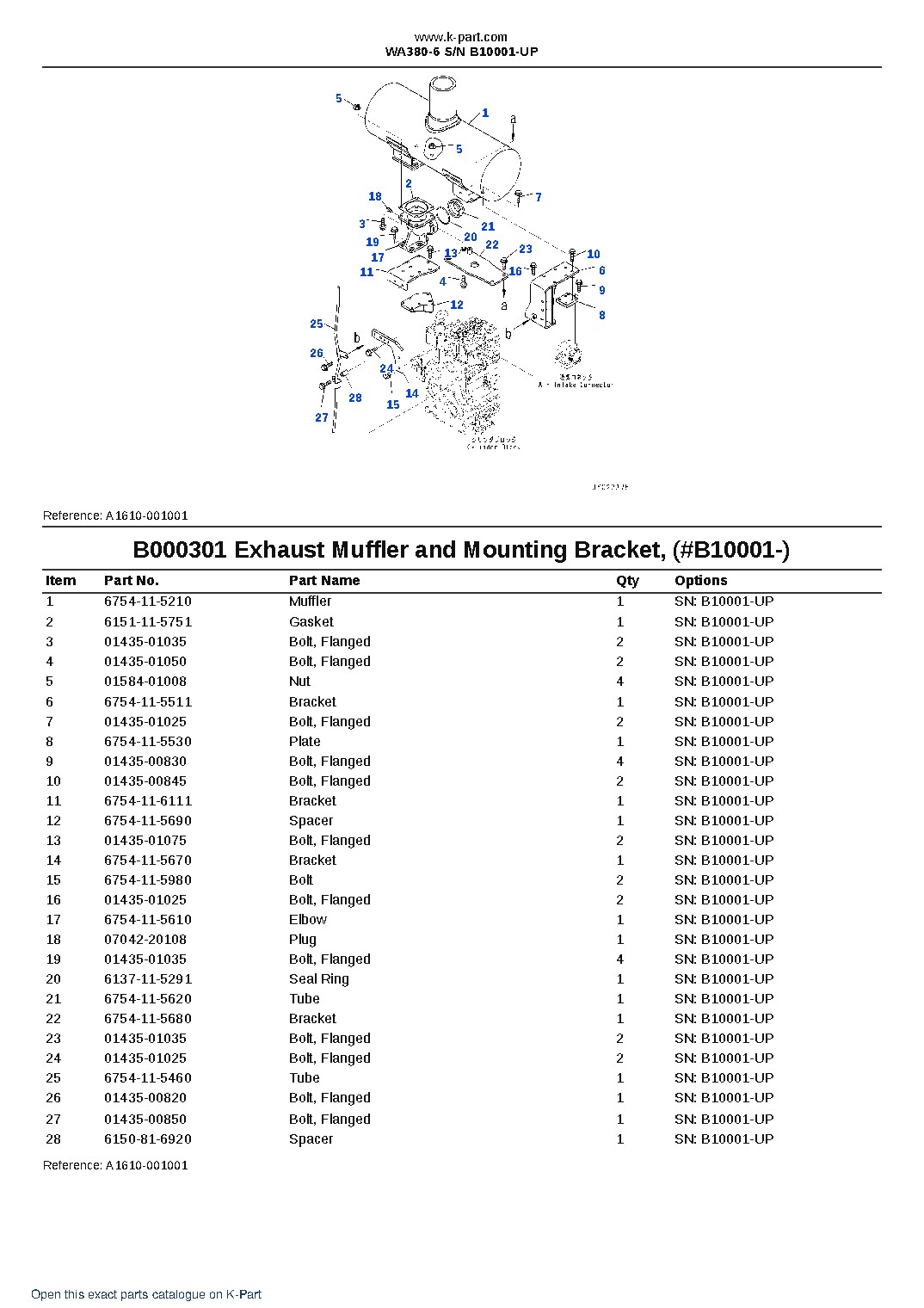 WA380-6 S/N B10001-UP – sample page 3 WA380-6 S/N B10001-UP – sample page 3