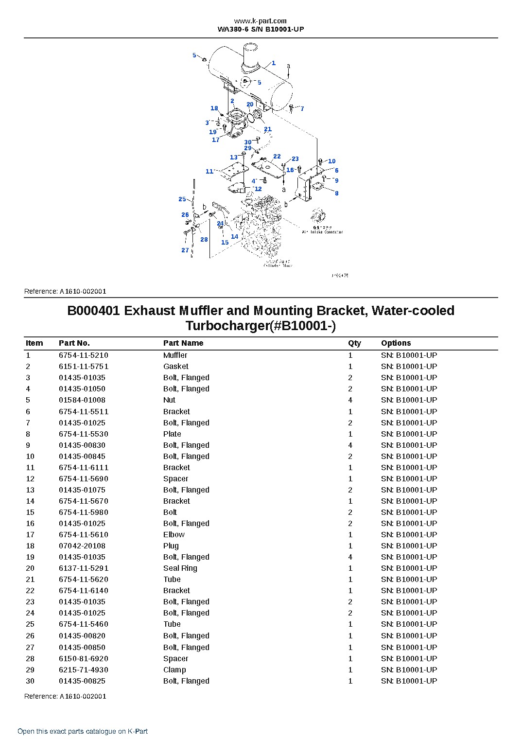 WA380-6 S/N B10001-UP – sample page 4 WA380-6 S/N B10001-UP – sample page 4