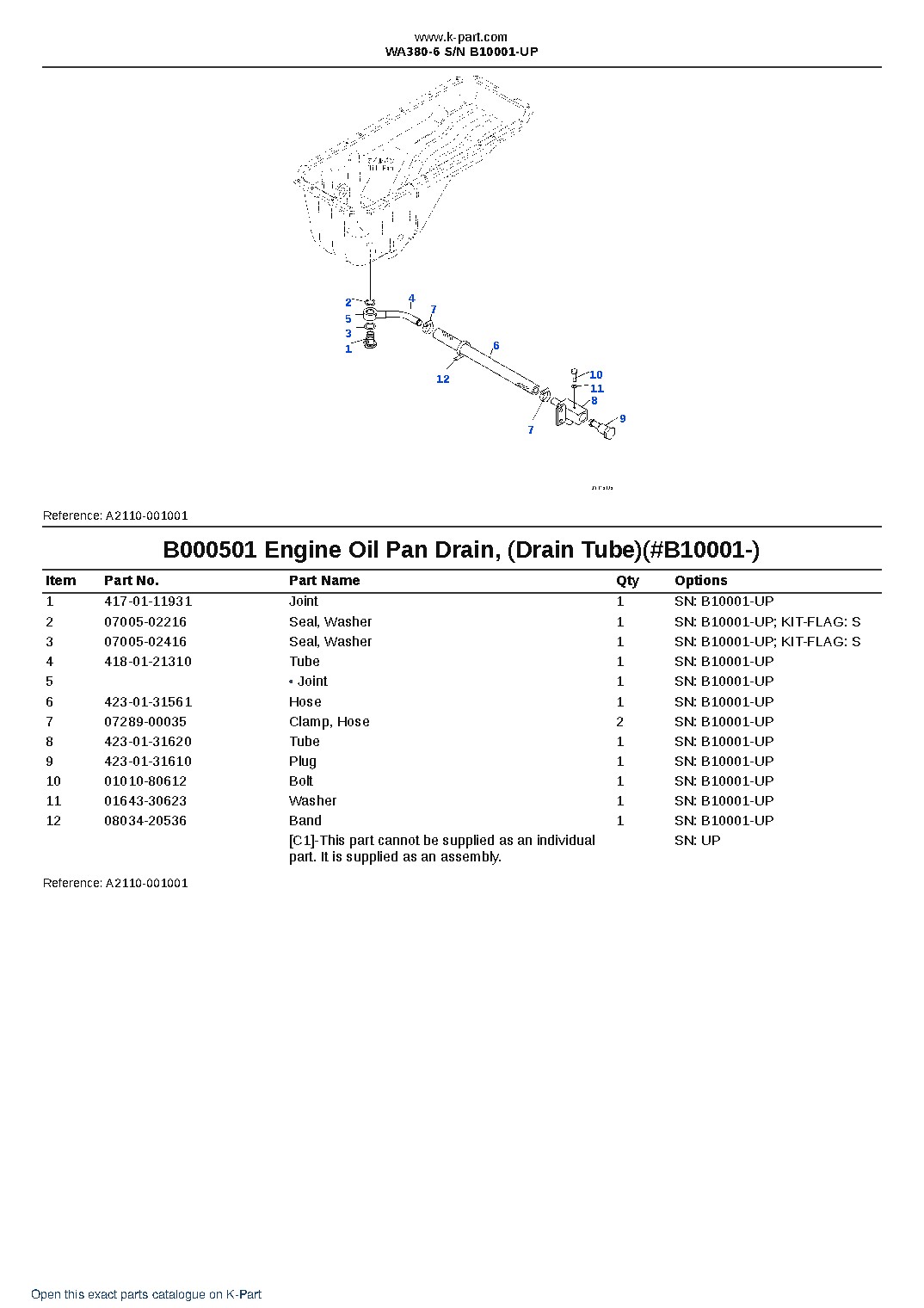 WA380-6 S/N B10001-UP – sample page 5 WA380-6 S/N B10001-UP – sample page 5