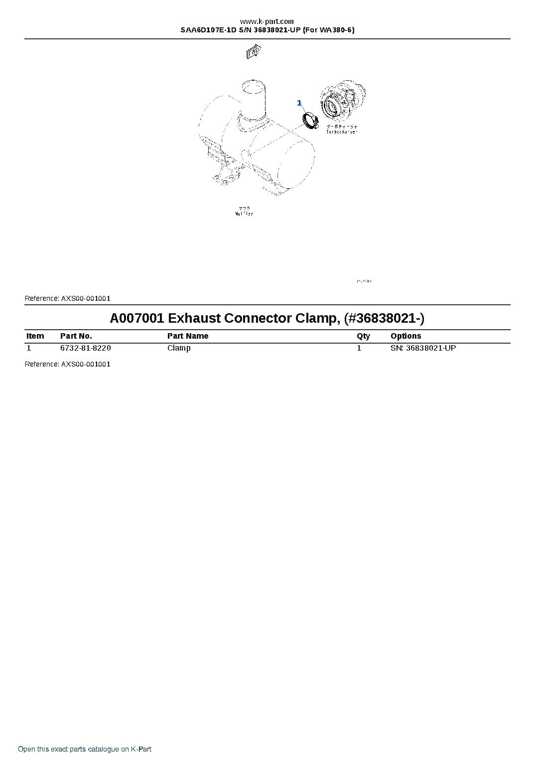 SAA6D107E-1D S/N 36838021-UP (For WA380-6) – sample page 4 SAA6D107E-1D S/N 36838021-UP (For WA380-6) – sample page 4