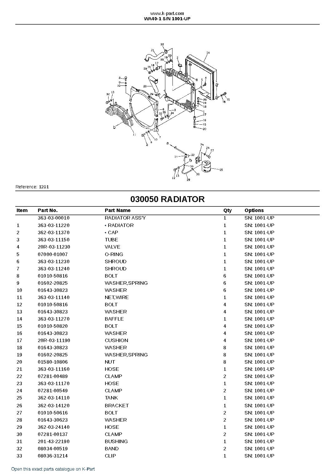 WA40-1 S/N 1001-UP – sample page 6