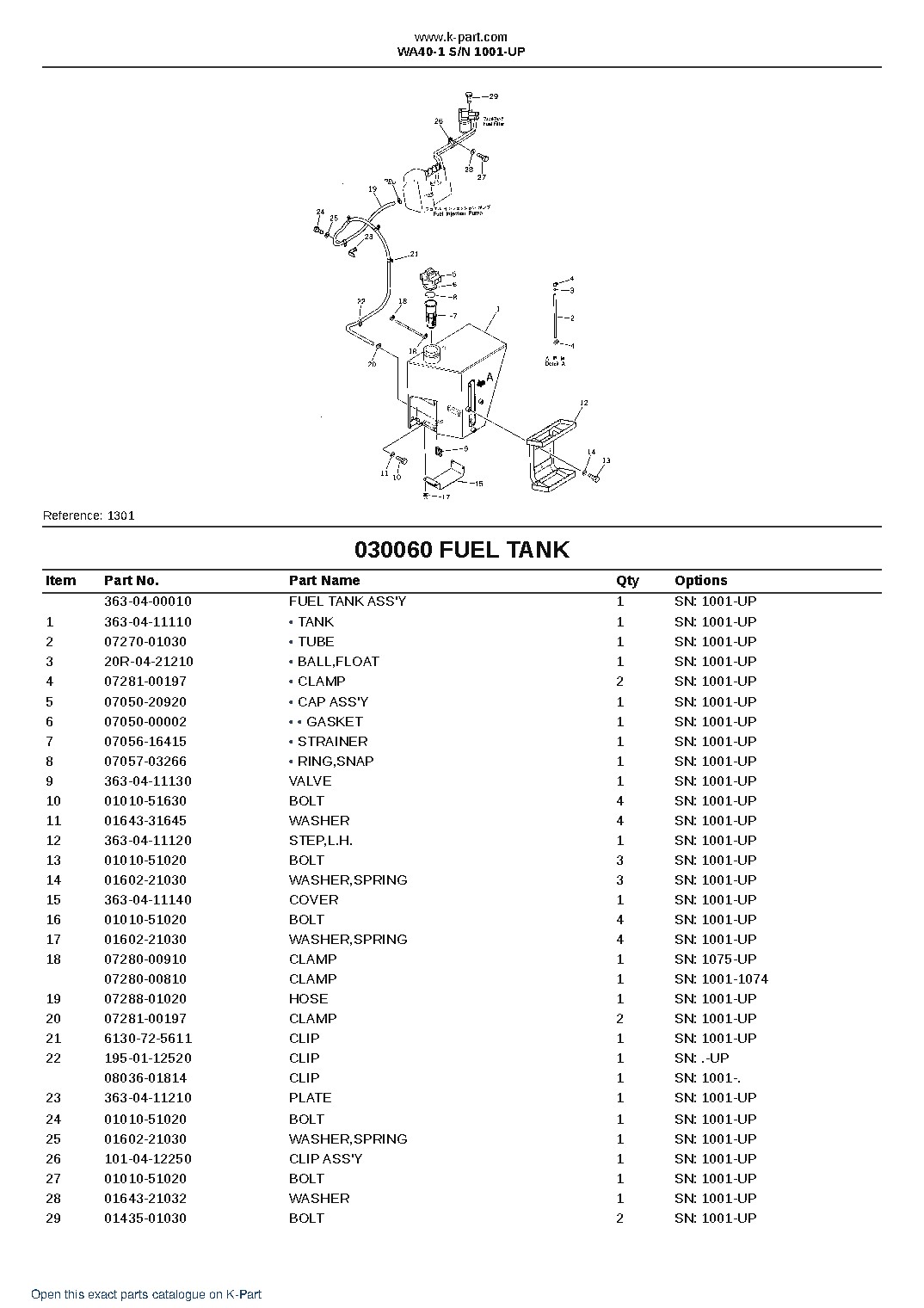 WA40-1 S/N 1001-UP – sample page 8