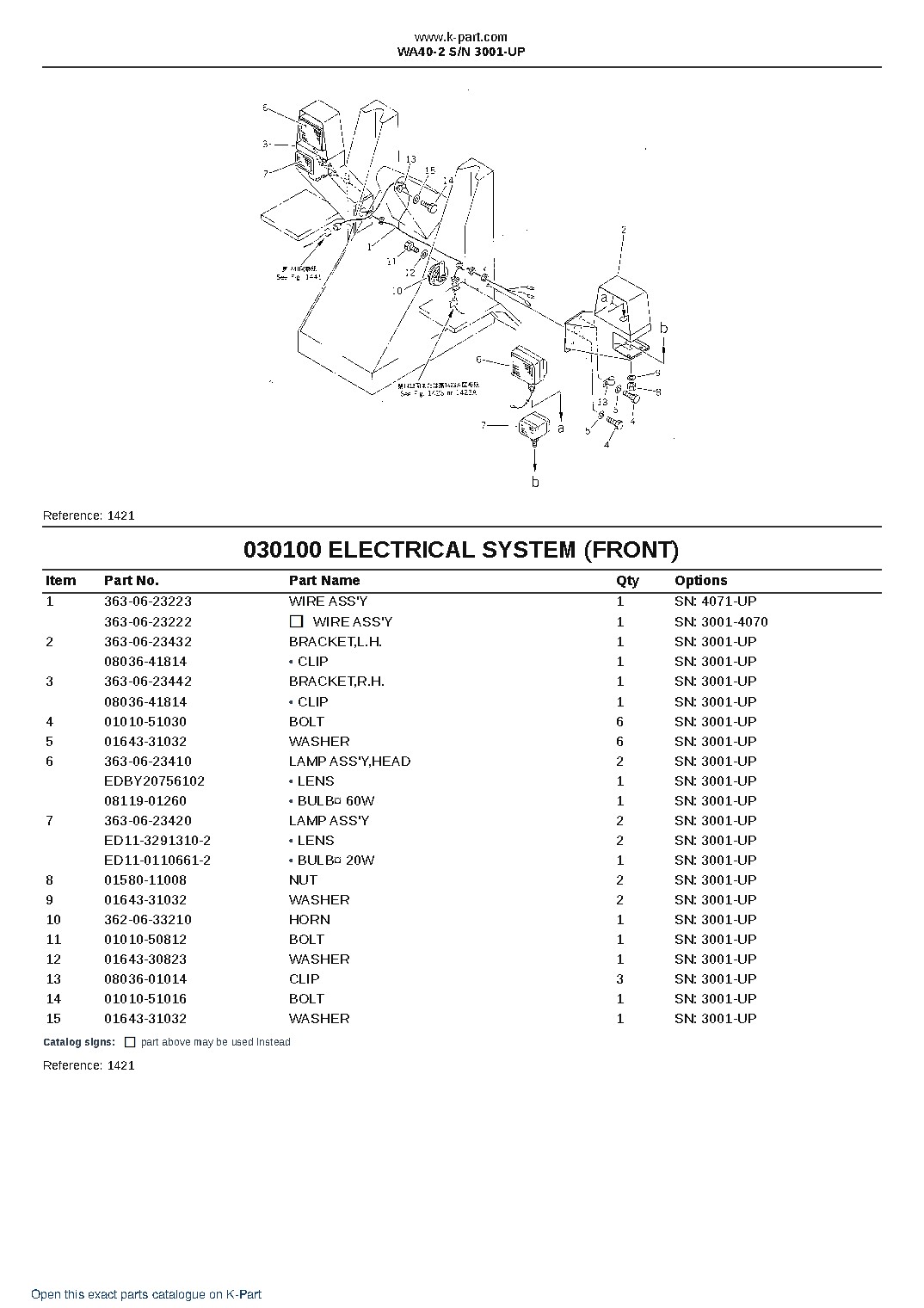 WA40-2 S/N 3001-UP – sample page 10 WA40-2 S/N 3001-UP – sample page 10
