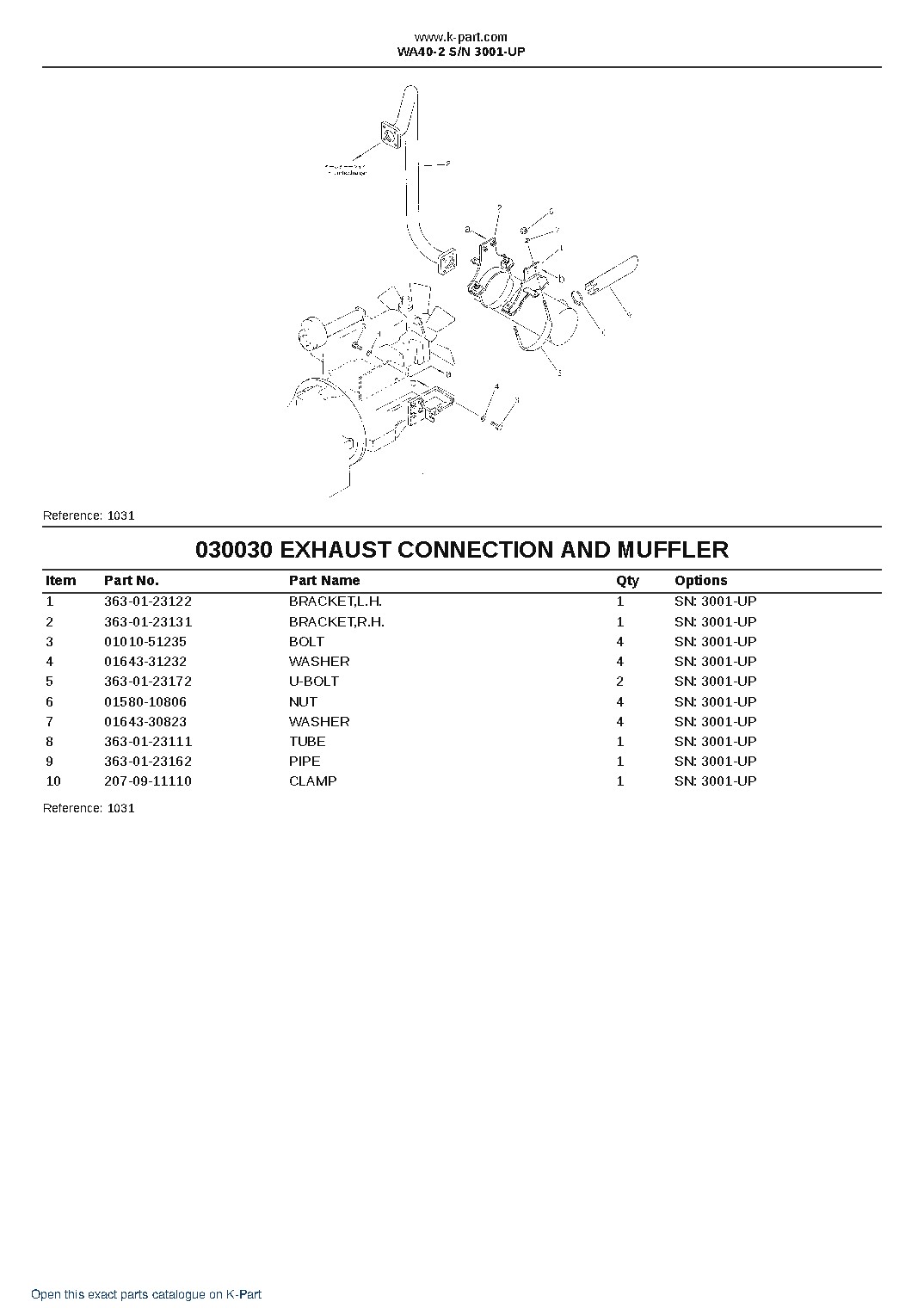 WA40-2 S/N 3001-UP – sample page 3 WA40-2 S/N 3001-UP – sample page 3