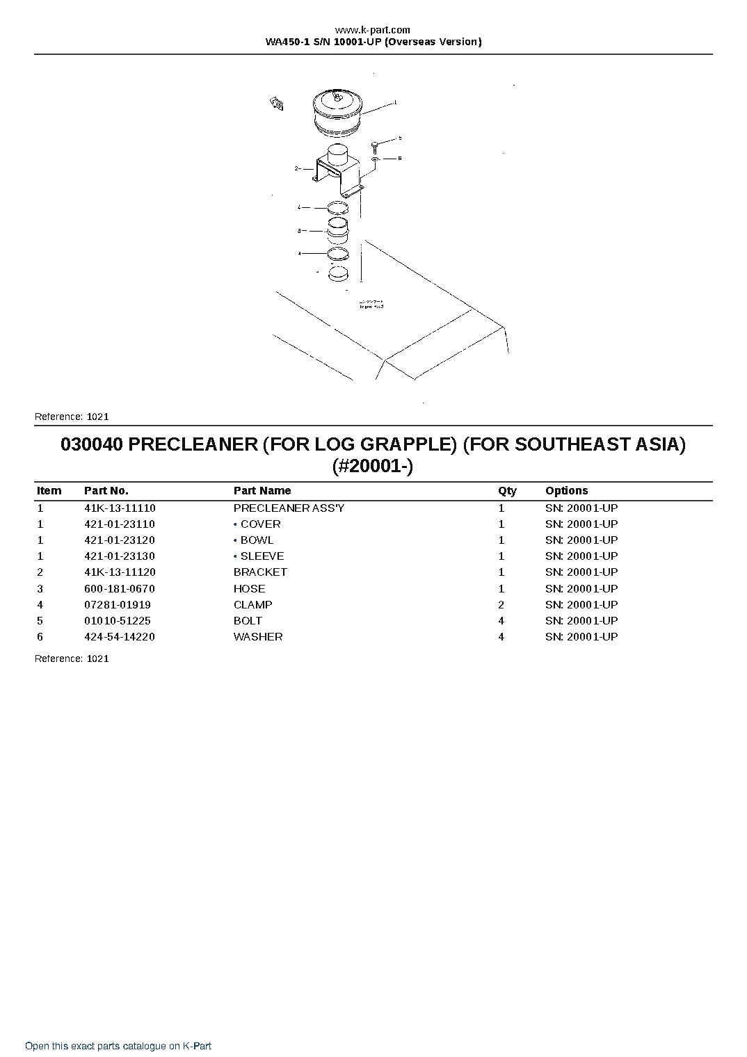 WA450-1 S/N 10001-UP (Overseas Version) – sample page 4 WA450-1 S/N 10001-UP (Overseas Version) – sample page 4
