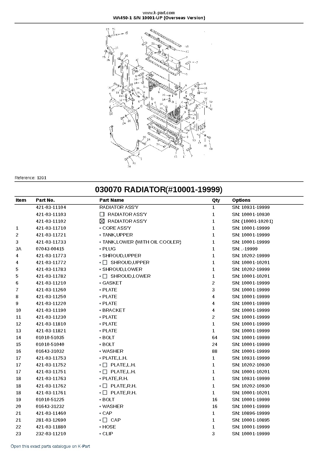 WA450-1 S/N 10001-UP (Overseas Version) – sample page 9 WA450-1 S/N 10001-UP (Overseas Version) – sample page 9