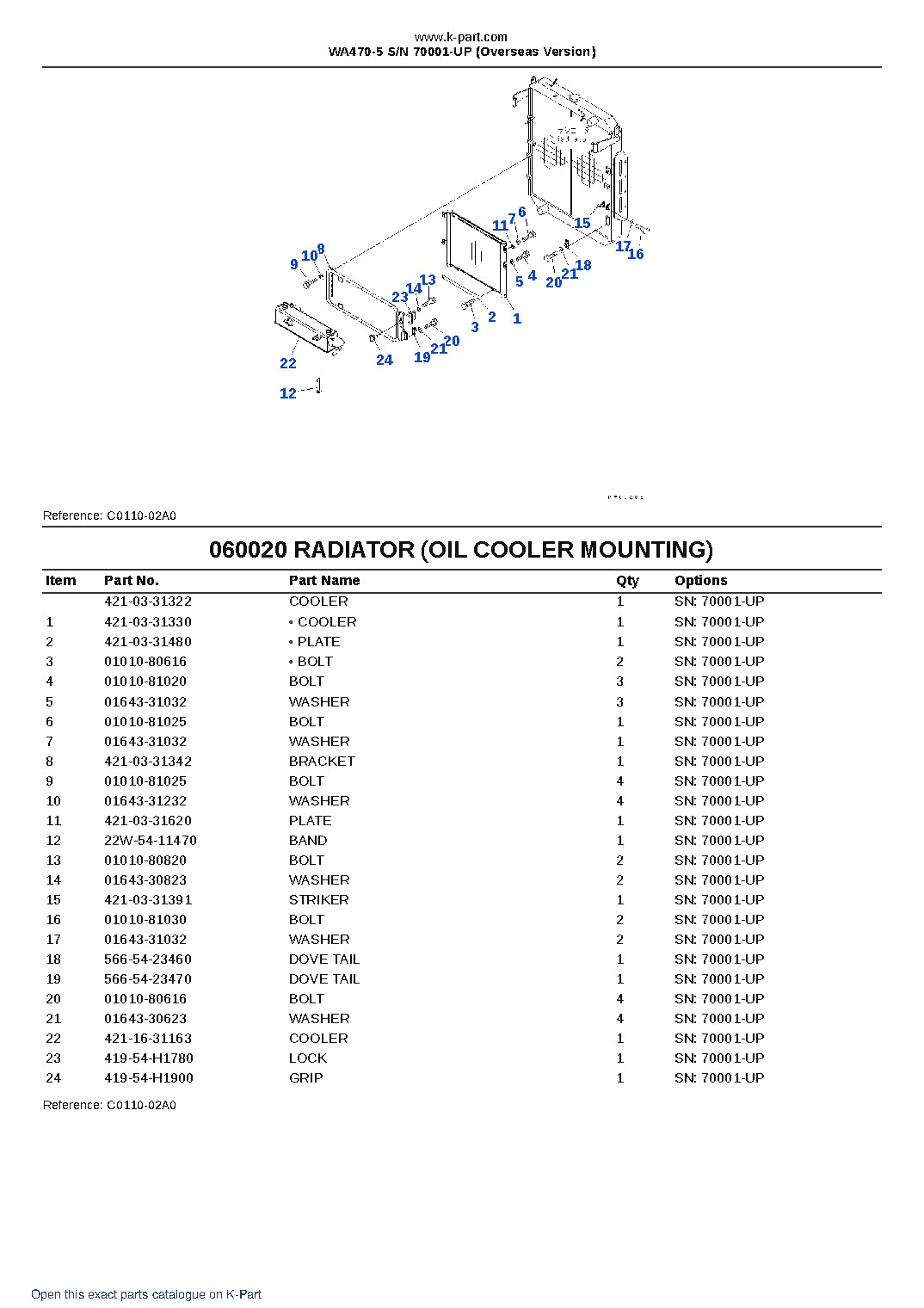 WA470-5 S/N 70001-UP (Overseas Version) – sample page 6