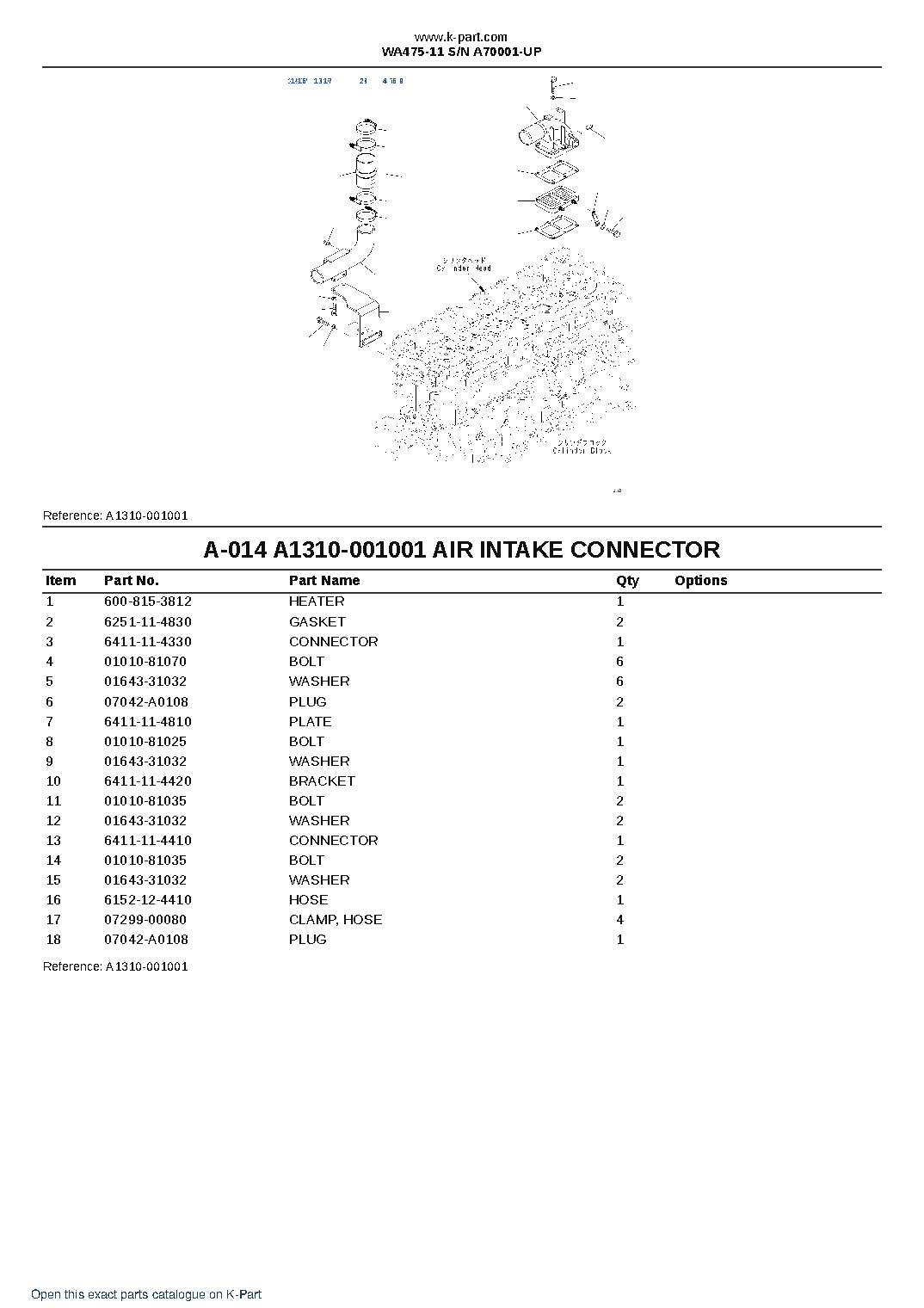 WA475-11 S/N A70001-UP – sample page 7 WA475-11 S/N A70001-UP – sample page 7