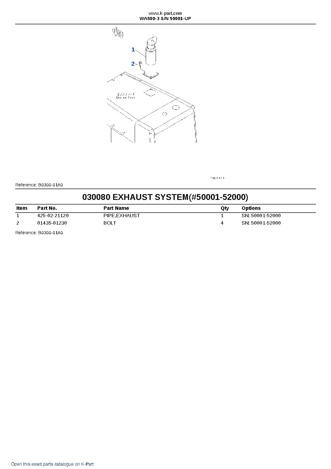 WA500-3 S/N 50001-UP – sample page 8 WA500-3 S/N 50001-UP – sample page 8