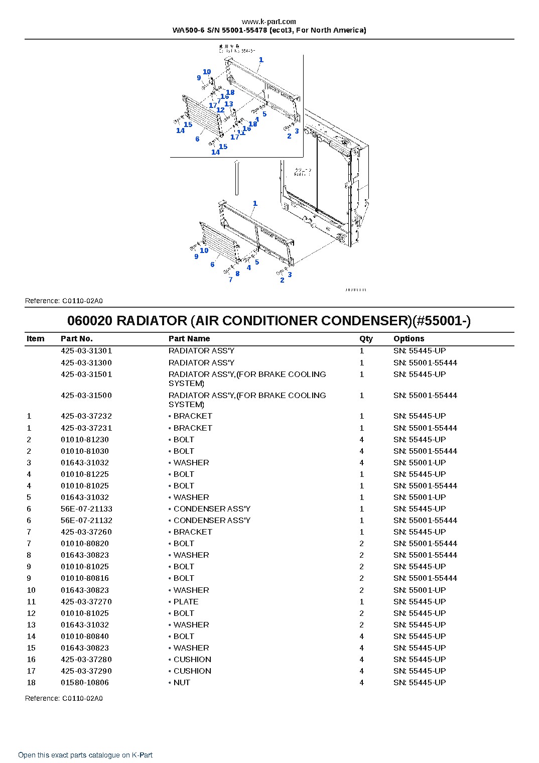 WA500-6 S/N 55001-55478 (ecot3, For North America) – sample page 8