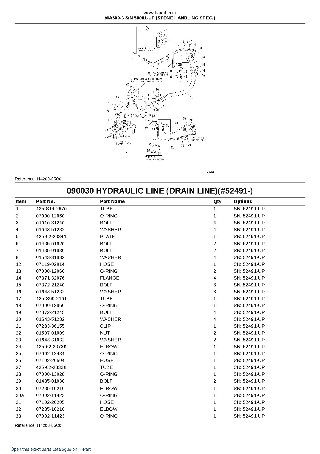 WA500-3 S/N 50001-UP (STONE HANDLING SPEC.) – sample page 6