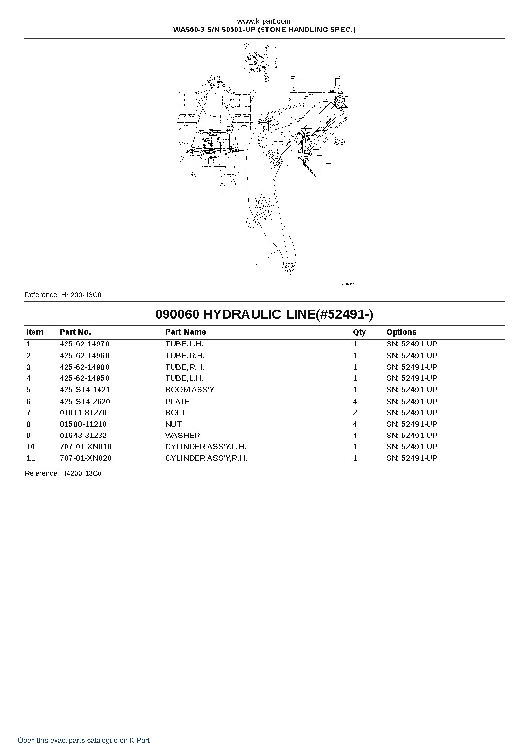 WA500-3 S/N 50001-UP (STONE HANDLING SPEC.) – sample page 9