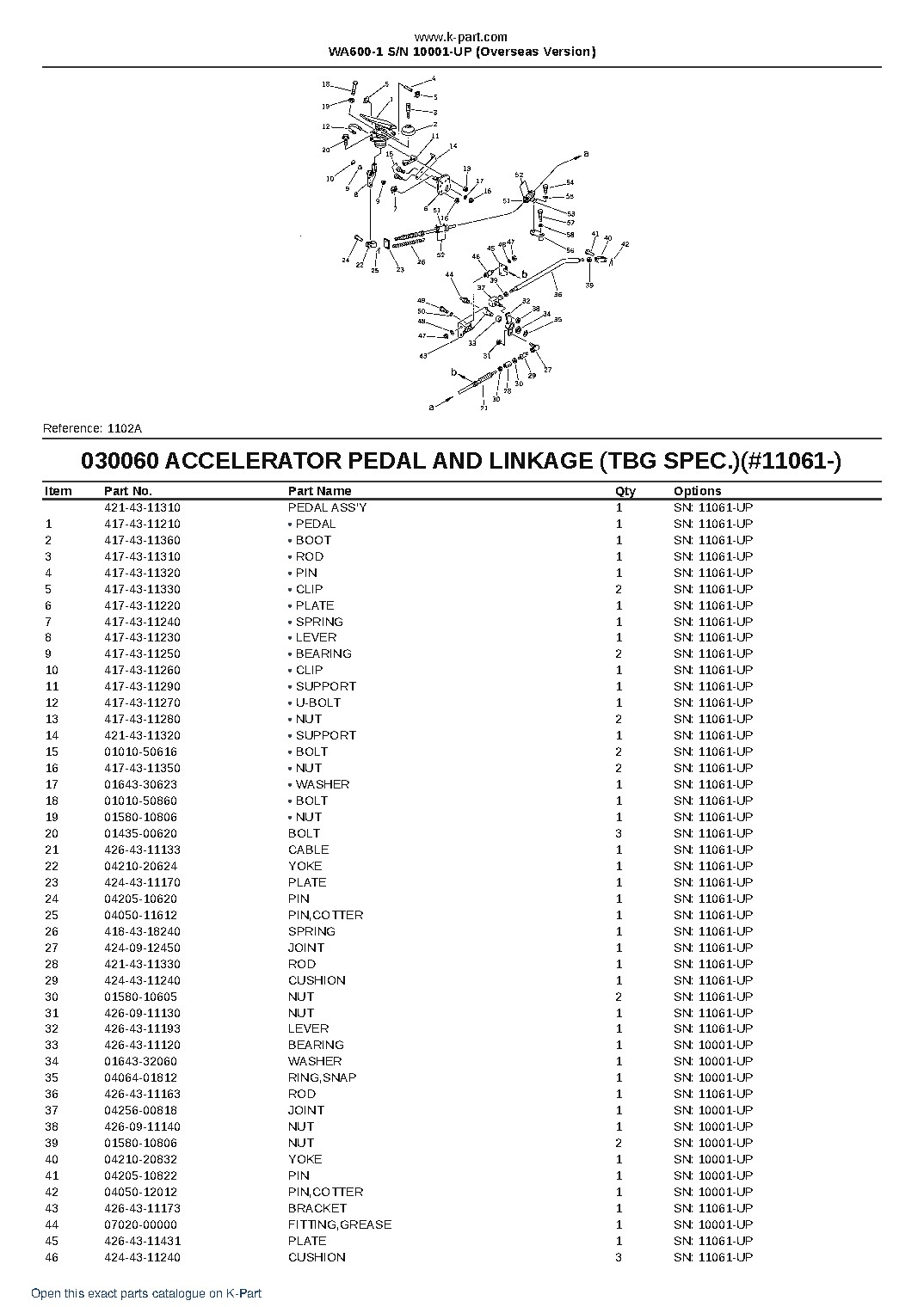 WA600-1 S/N 10001-UP (Overseas Version) – sample page 10