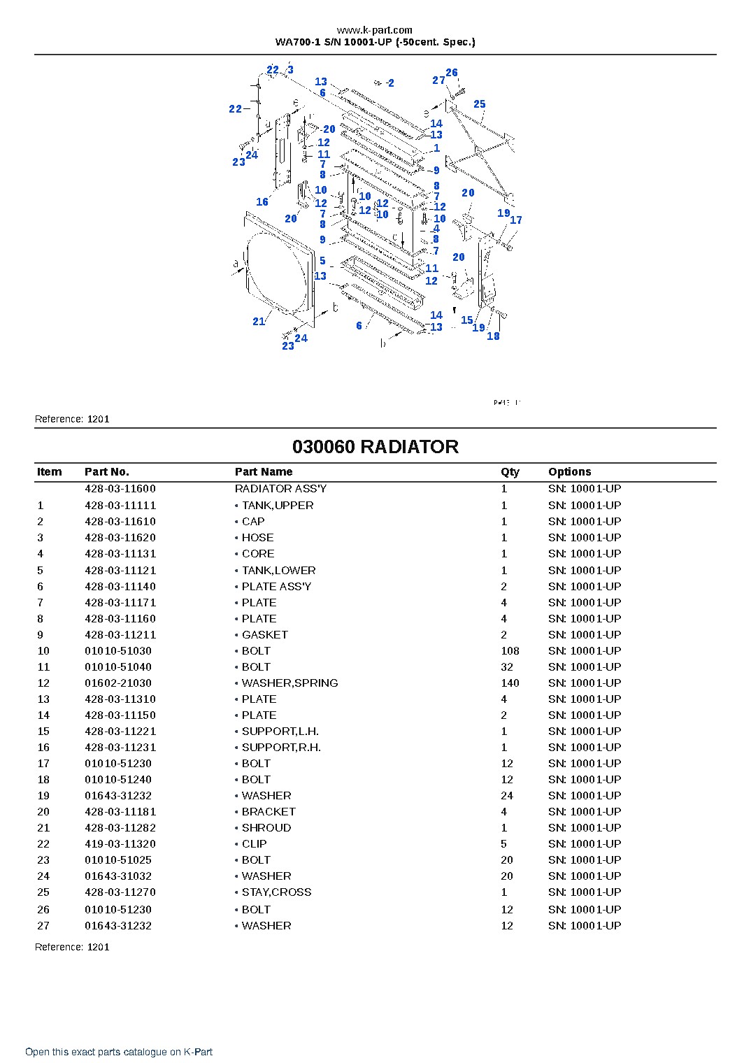 WA700-1 S/N 10001-UP (-50cent. Spec.) – sample page 9