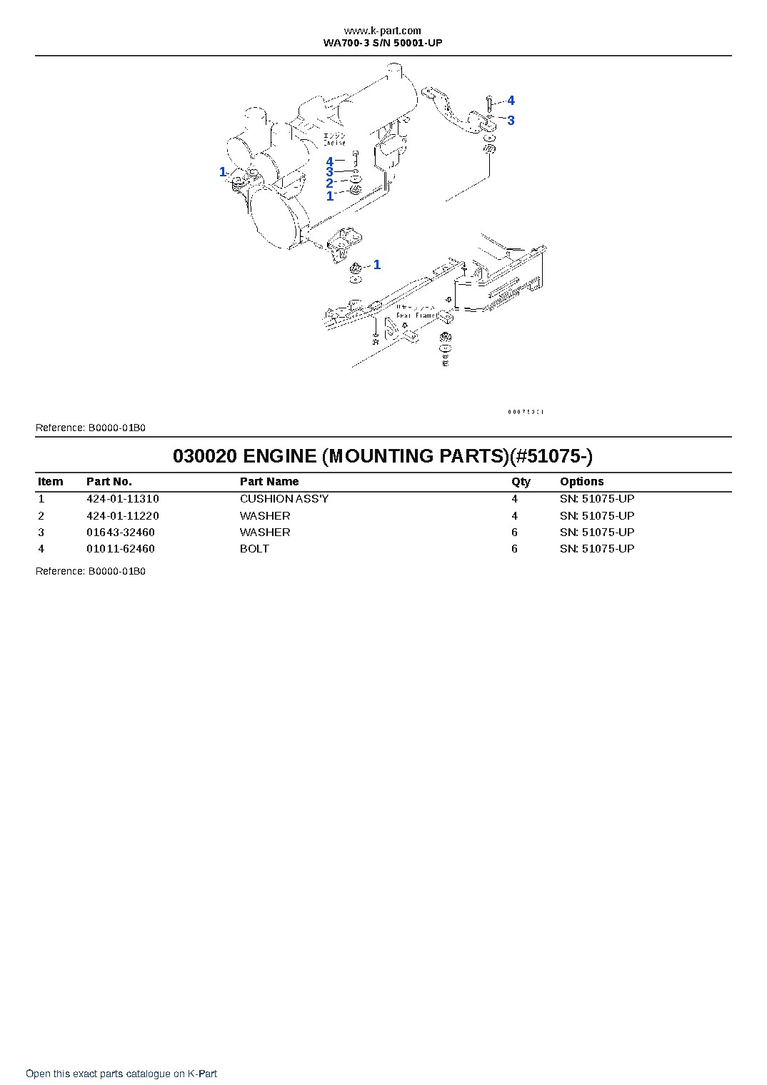 WA700-3 S/N 50001-UP – sample page 2