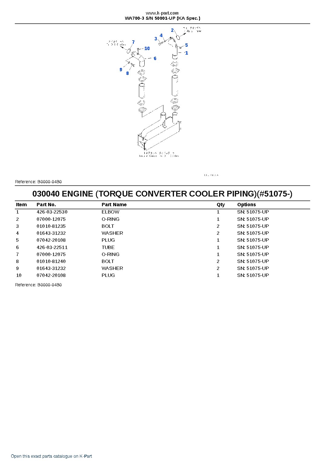 WA700-3 S/N 50001-UP (KA Spec.) – sample page 4