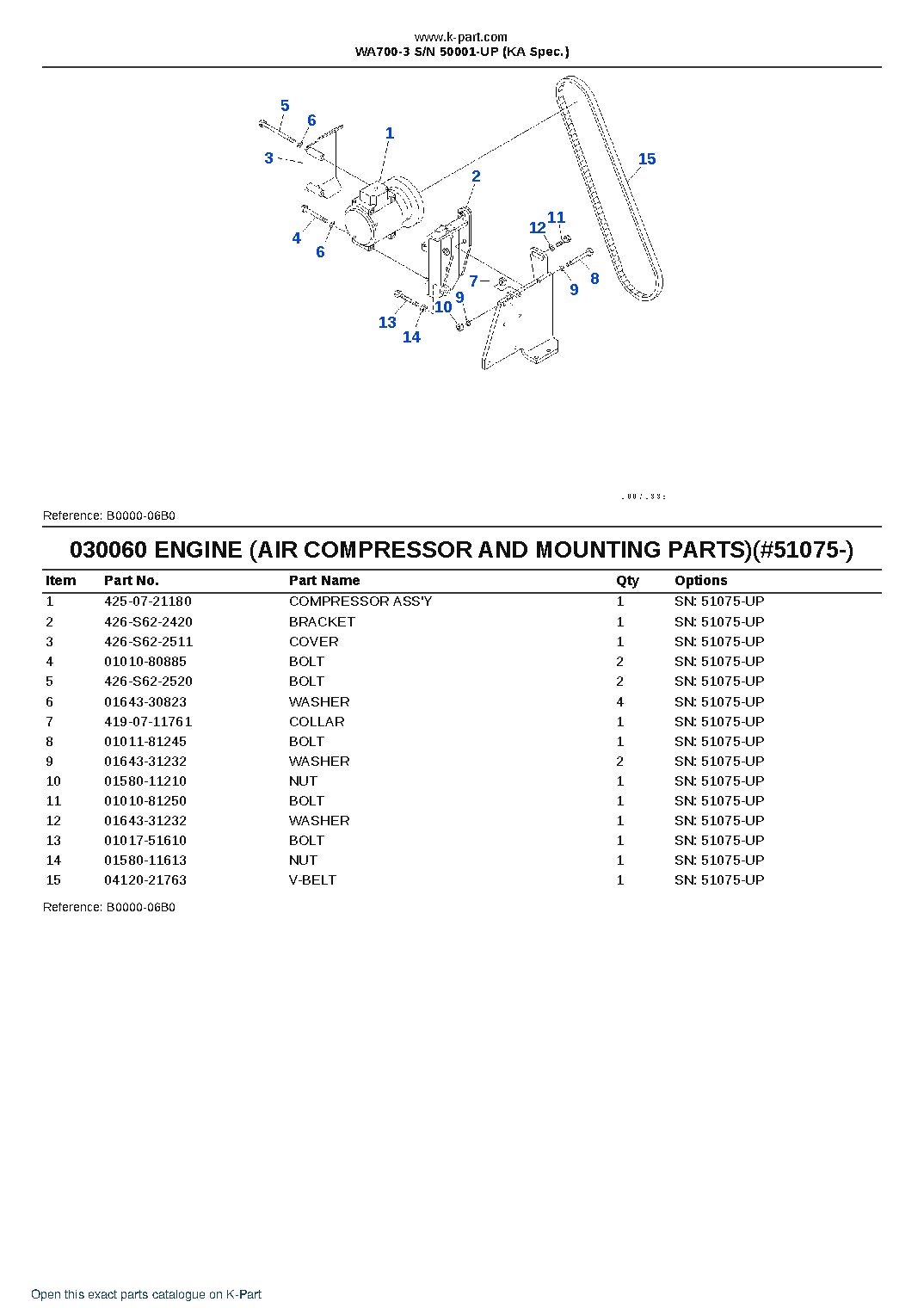 WA700-3 S/N 50001-UP (KA Spec.) – sample page 6