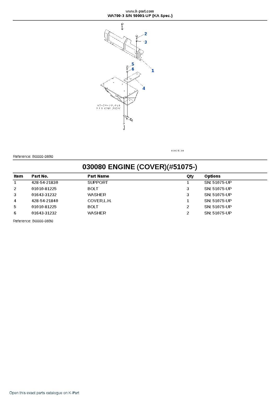 WA700-3 S/N 50001-UP (KA Spec.) – sample page 8