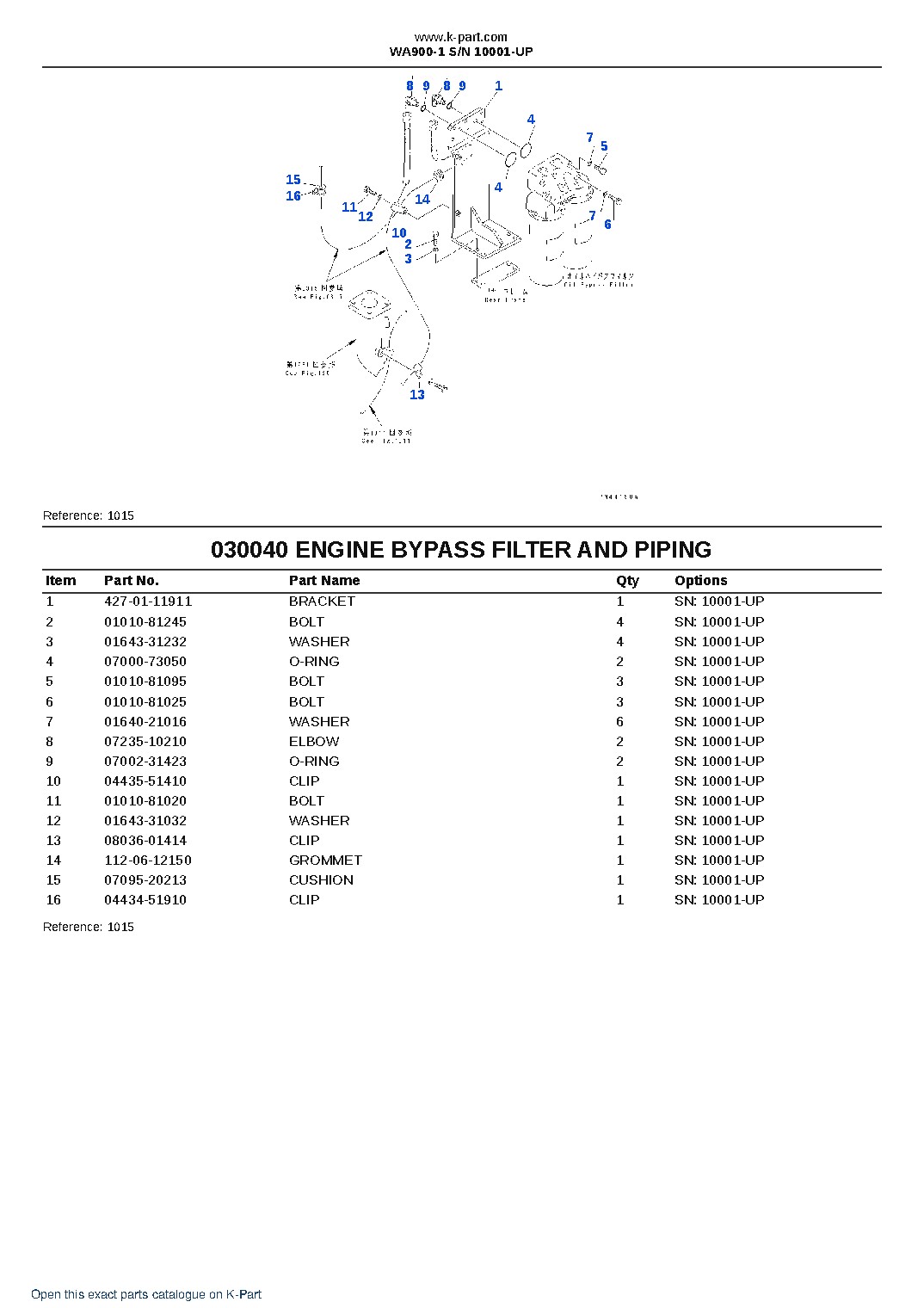 WA900-1 S/N 10001-UP – sample page 5
