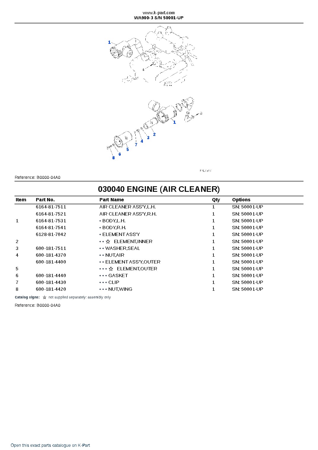 WA900-3 S/N 50001-UP – sample page 5