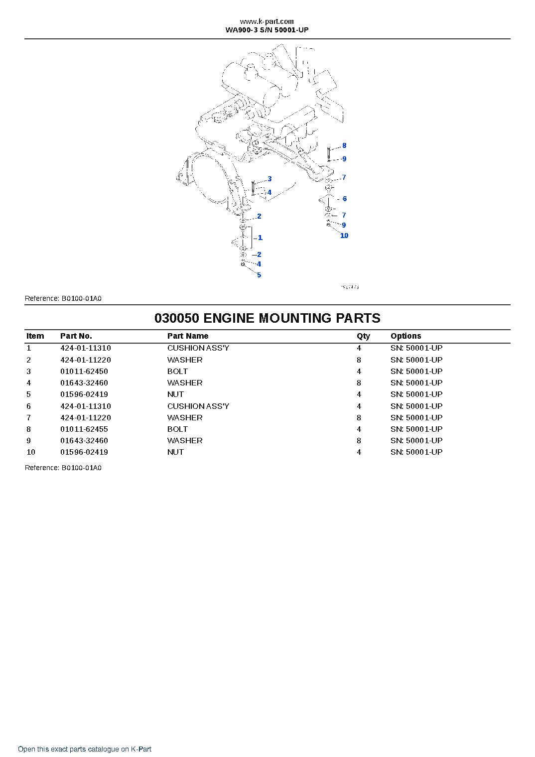 WA900-3 S/N 50001-UP – sample page 6