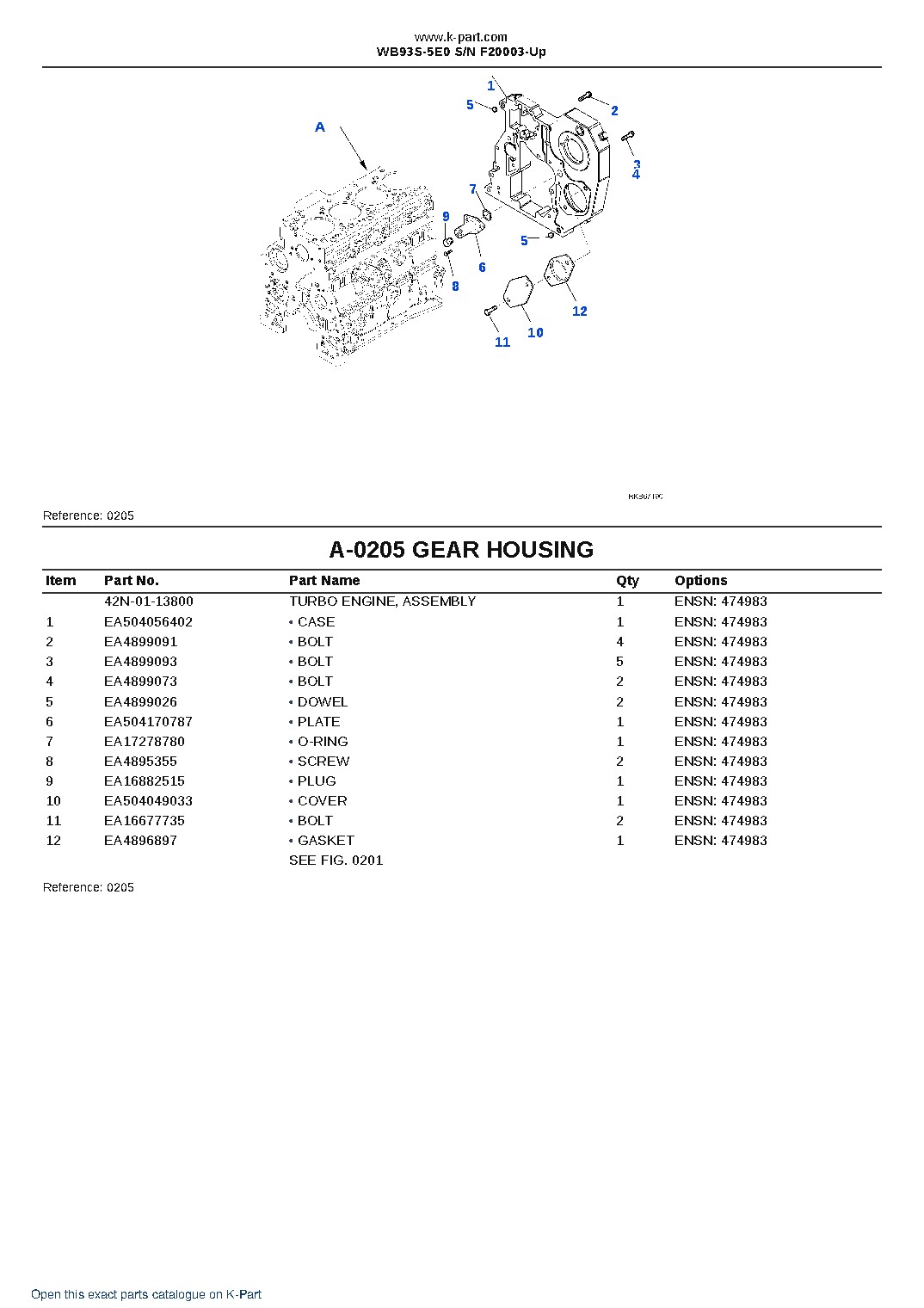 WB93S-5E0 S/N F20003-Up – sample page 10