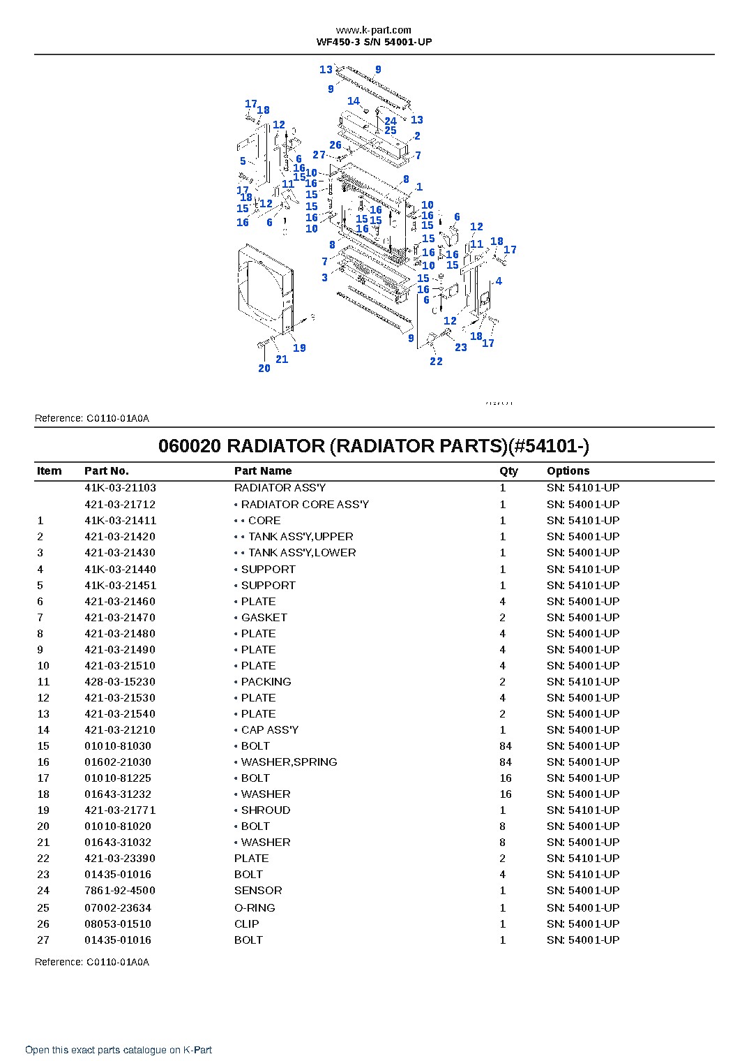 WF450-3 S/N 54001-UP – sample page 8 WF450-3 S/N 54001-UP – sample page 8