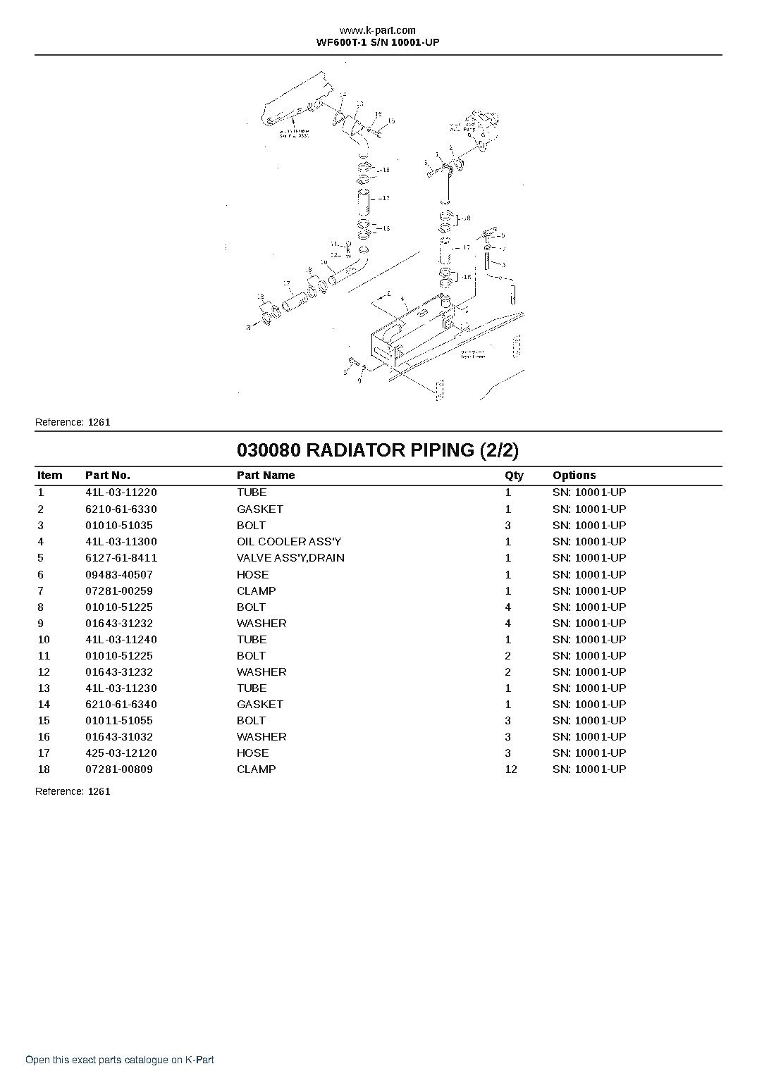 WF600T-1 S/N 10001-UP – sample page 10