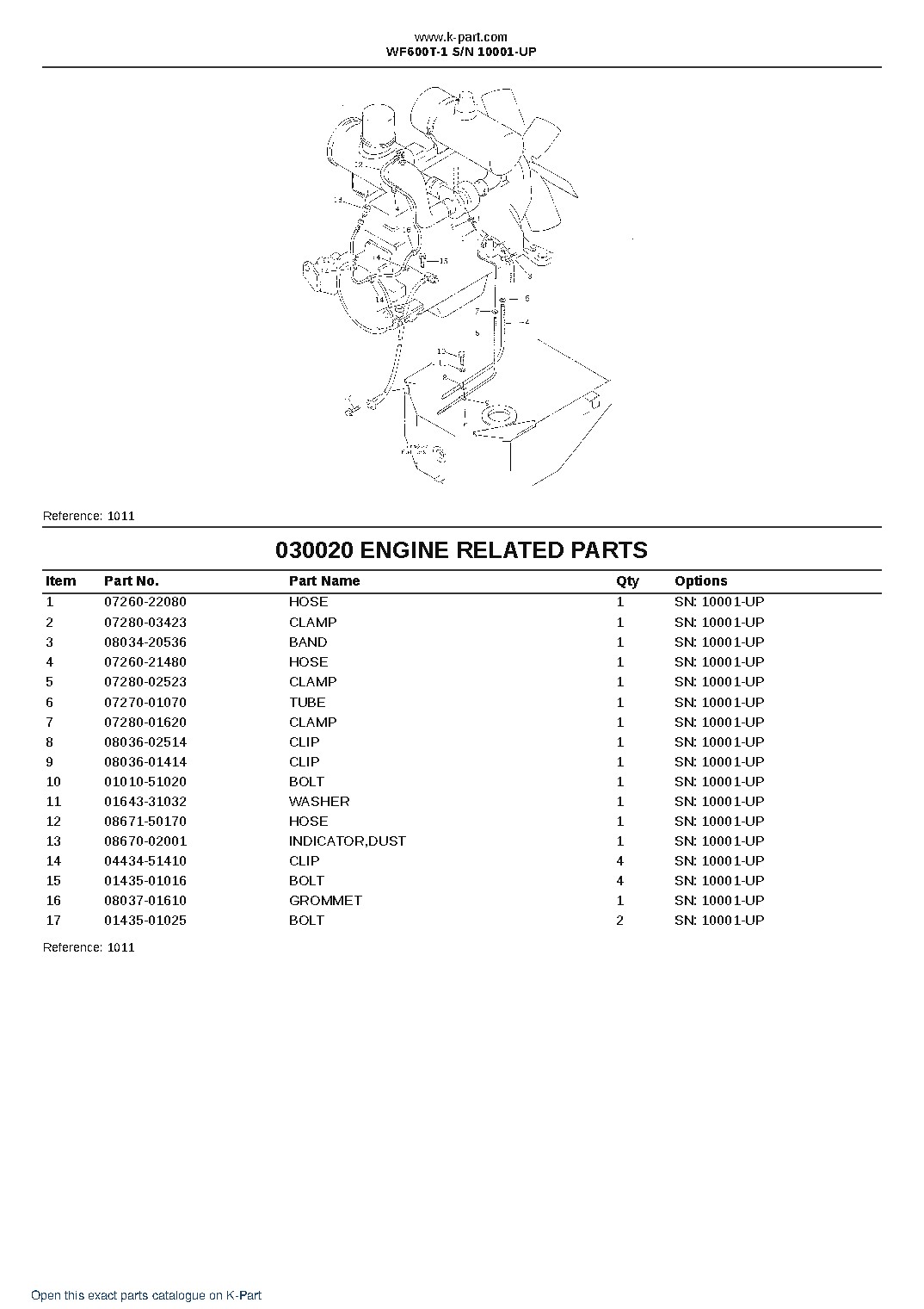 WF600T-1 S/N 10001-UP – sample page 2