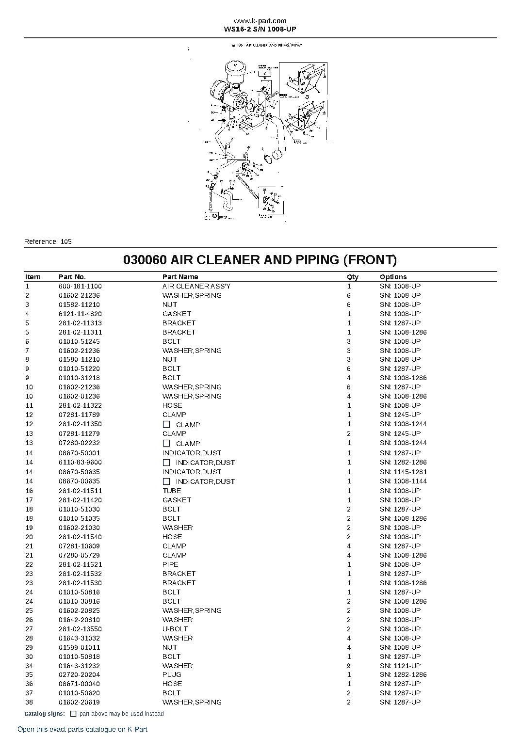 WS16-2 S/N 1008-UP – sample page 9