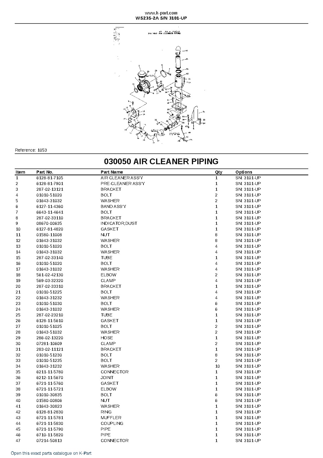 WS23S-2A S/N 3101-UP – sample page 6