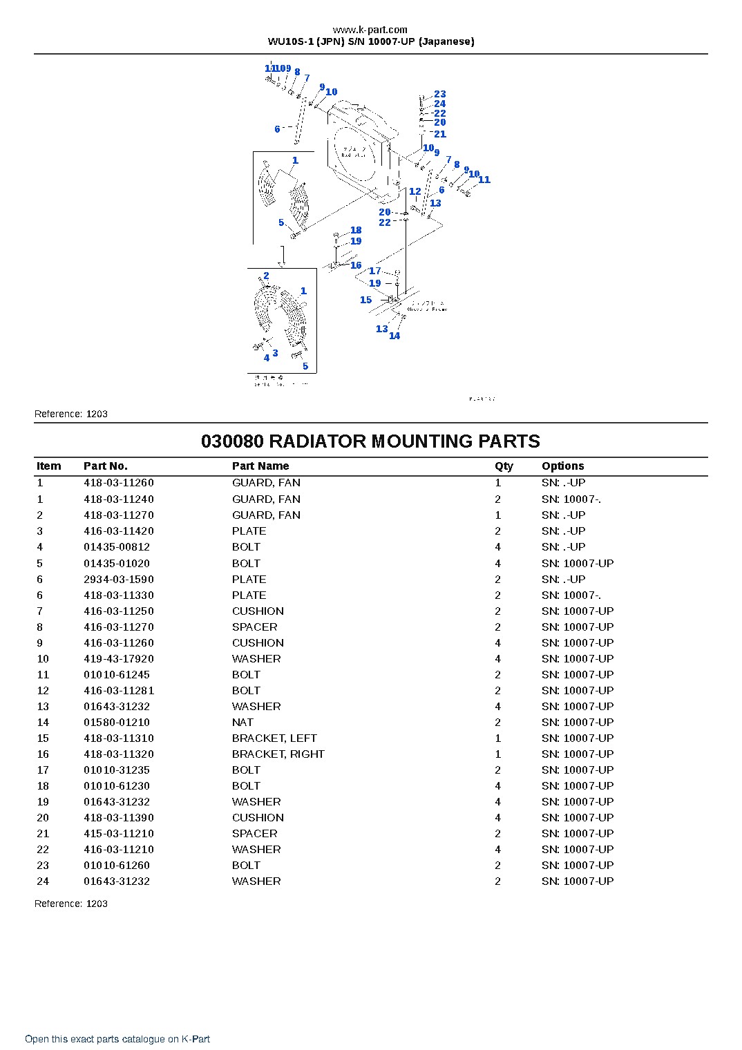 WU10S-1 (JPN) S/N 10007-UP (Japanese) – sample page 10 WU10S-1 (JPN) S/N 10007-UP (Japanese) – sample page 10