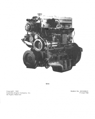 NTA-14(USA) S/N ALL Shop (repair) manual (English)