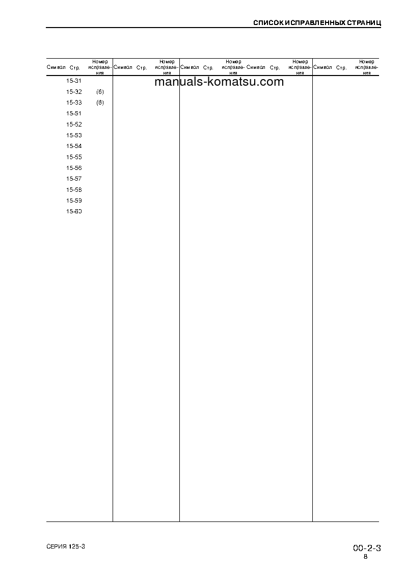 Protected: SAA6D125E-3(JPN)-L-8A S/N 310001-UP Shop (repair) manual (Russian)