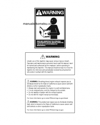WA270-8(USA) S/N A28001-UP Operation manual (English)