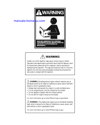 WA480-8(USA) S/N A48001-UP Operation manual (English)