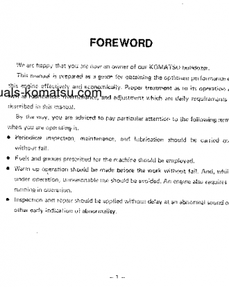 D75S-2(JPN) S/N 5022-UP Operation manual (English)