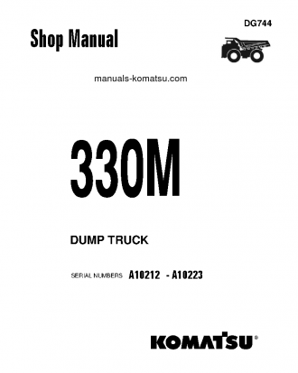 330M(USA)-SA12V140Z-1 ENG S/N A10212-A10223 Shop (repair) manual (English)