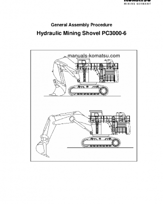 PC3000-6(DEU) S/N ALL Field assembly manual (English)
