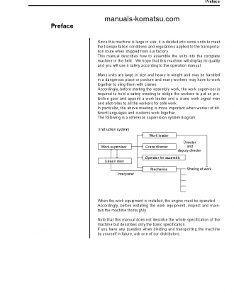 D275AX-5(JPN)-E0 S/N 30001-40000 Field assembly manual (English)