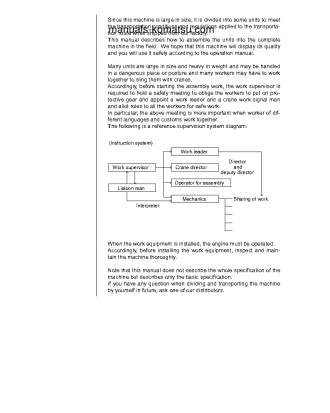 PC2000-8(JPN)--30C DEGREE S/N 20001-UP Field assembly manual (English)