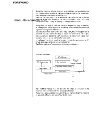 PC490LC-10(JPN) S/N 80001-UP Field assembly manual (English)