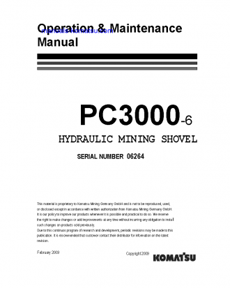 PC3000-6(DEU) S/N 06264-06264 Operation manual (English)