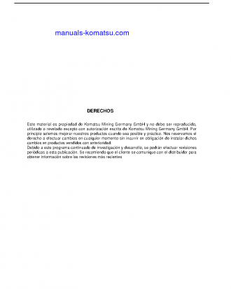PC5500-6(DEU) S/N 15083-15083 Operation manual (Spanish)